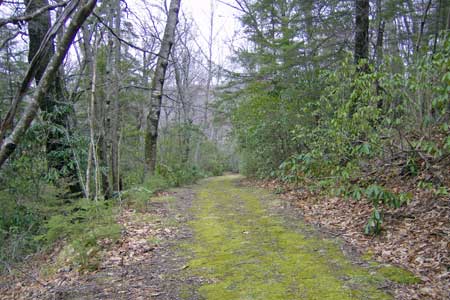 Private Road winds thru Property Private Road winds thru Property